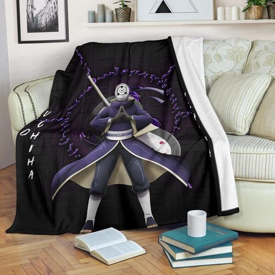 Discover NARUT0 Anime Sherpa Fleece Blanket