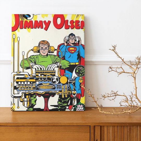 Discover Superhero Comics Poster - Superman Wall Art Decoration