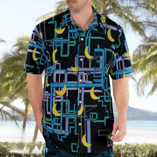 Discover Swayzine Dan Flashes Hawaiian Shirt