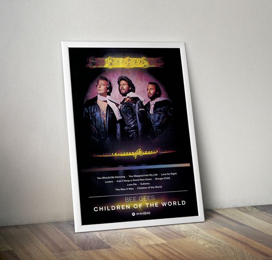 Discover Bee Gees Poster Print | Children of the World Poster