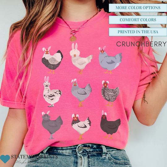 Discover Easter Chicken Lover Shirt, Funny Chicken Shirt