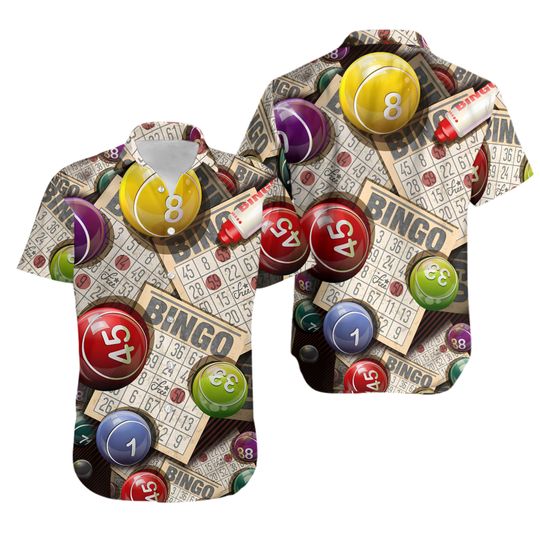 Discover Lucky Bingo Hawaiian Shirt