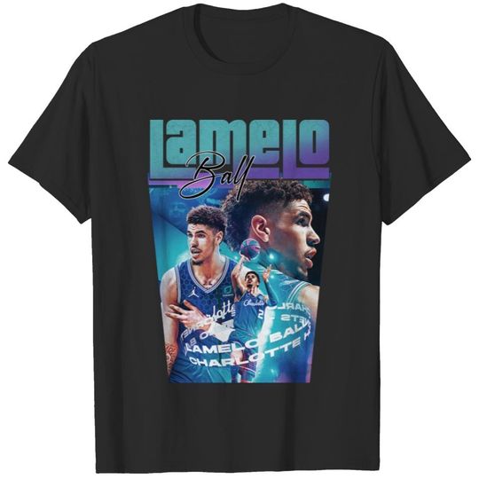 Discover LaMelo Ball Vintage Shirt V1, LaMelo Ball Tee, Vintage V4 Graphic Tee Basketball Unisex Gift T-Shirt