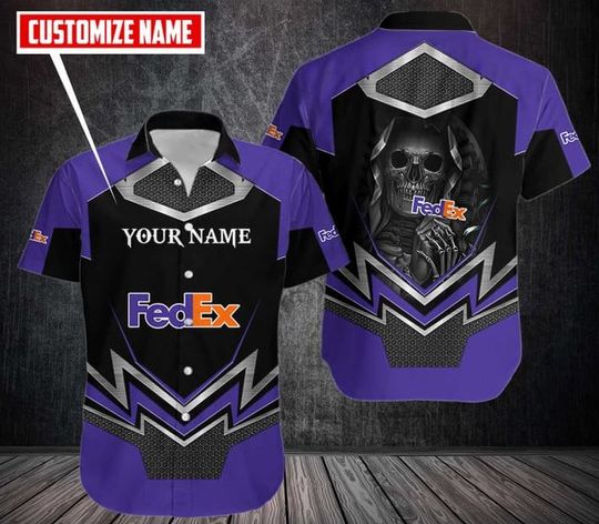 Discover Personalized FedEx Hawaiian Shirt, FedEx Ground Aloha Shirt