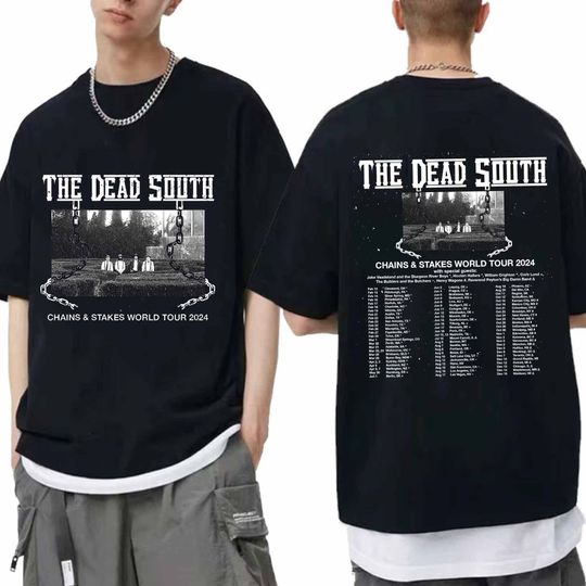 Discover The Dead South - Chains & Stakes World Tour 2024 Shirt