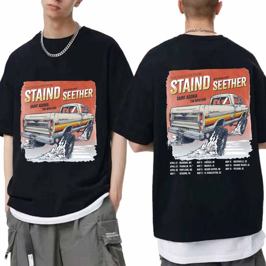 Discover Staind Tailgate 2024 Tour Shirt, Staind 2024 Concert