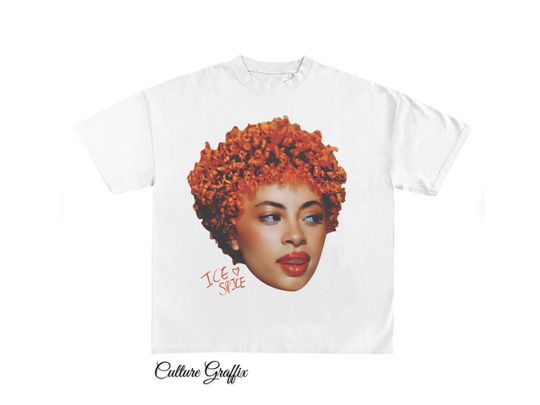 Discover Ice Spice Shirt White, Vintage Rap Tee Ice Spice, Hip Hop Graphic T-Shirt