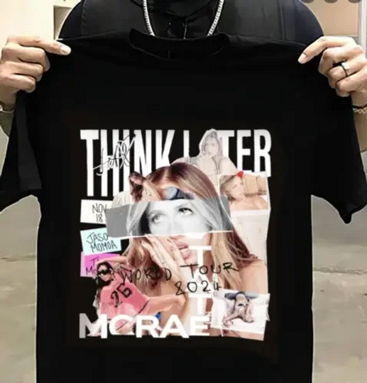 Discover Tate McRae world tour 2024 signature T Shirt