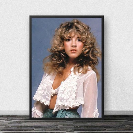 Discover Stevie Nicks Music Poster Canvas Painting Wall Art