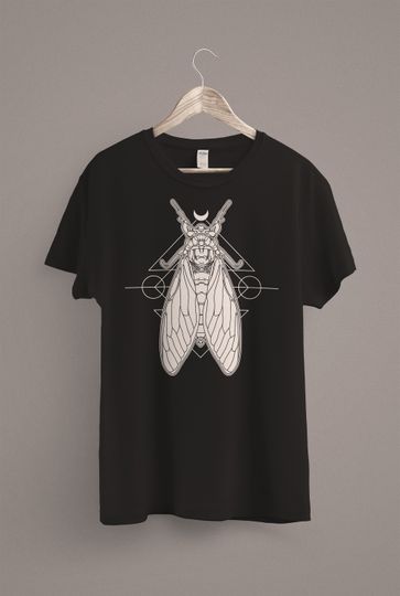Discover Cicada T-Shirt, Nu Goth Shirt, Witchy Shirt