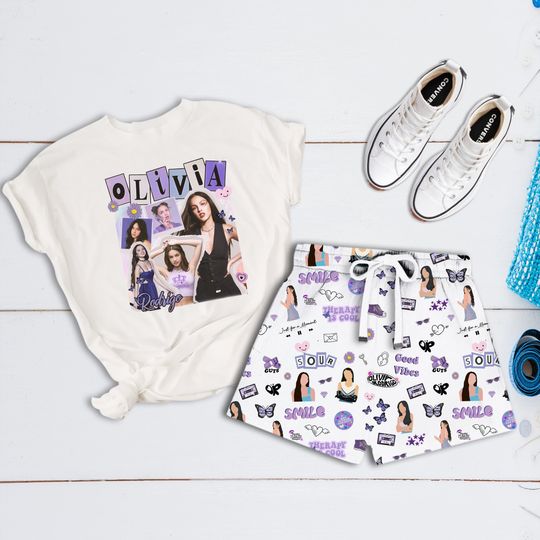 Discover Olivia Rodrigo Short Pajamas Pajamas
