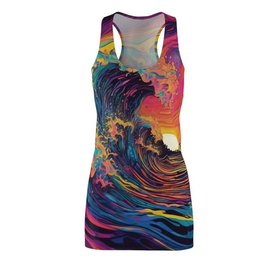 Discover St. Pete Break Women's Cut & Sew Racerback Dress