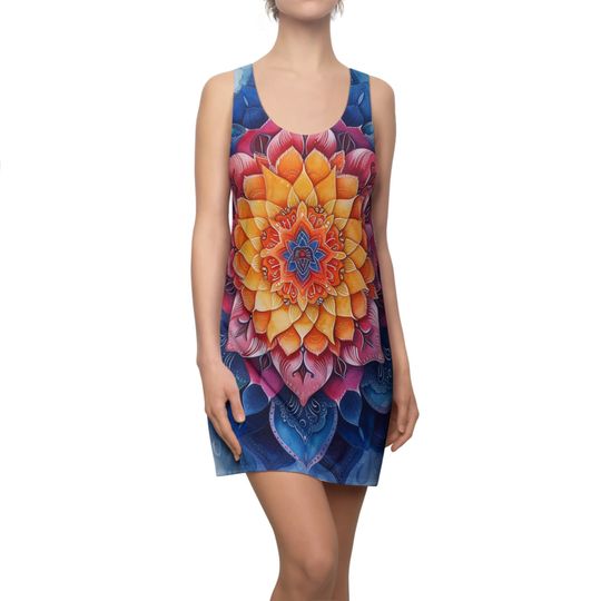 Discover Mandal Women's Cut & Sew Racerback Dress