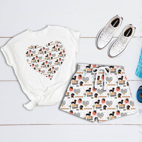 Discover Dachshund Lover Short Pajamas Set