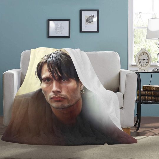 Discover Mads Mikkelsen Fleece Blanket