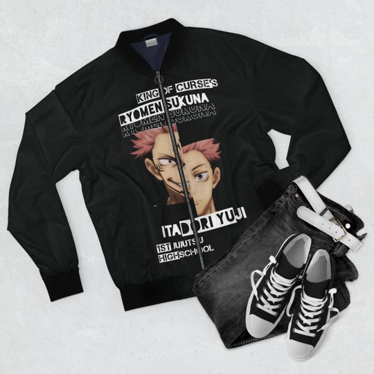 Discover Anime Character Men's Bomber Jacket