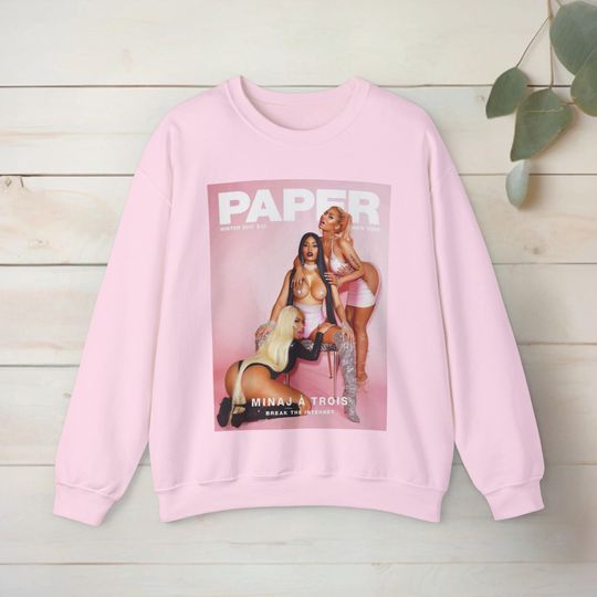 Discover Nicki Minaj Cover Sweatshirt, Pink Friday 2 Sweatshirt, Nicki Minaj Tour Sweatshirt