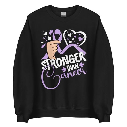 Discover Stronger Than Cancer Unisex Sweatshirt | World Cancer Day