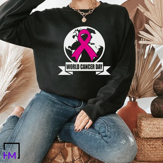 Discover World Cancer Day Shirt, Fight Cancer, Cancer Awareness Gift
