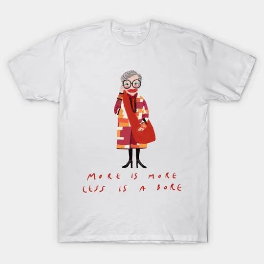Discover Iris Apfel Inspired, Woman in Red Shirt