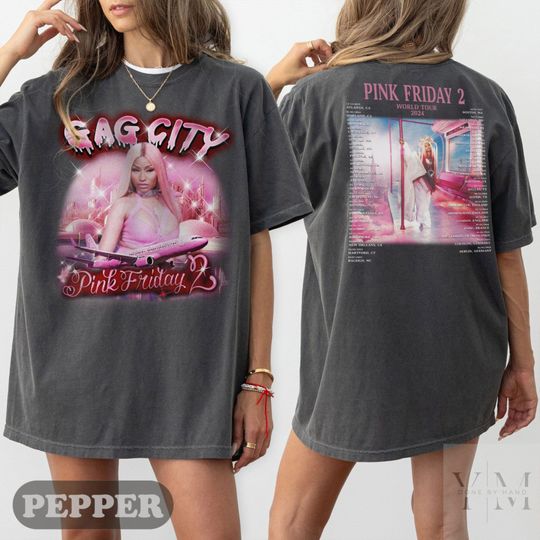 Discover Nicki Minaj Pink Friday 2 Tour Shirt, Gag City Shirt, Nicki Minaj Tour Shirt
