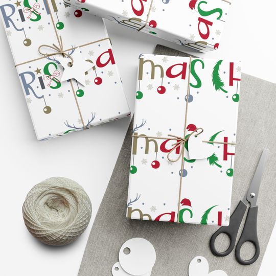 Discover Christmas Holiday Gift Wrapping Papers