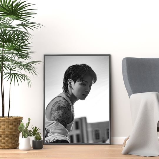 Discover BTS Jungkook Poster, Jungkook Wall Art, BTS Minimalistic