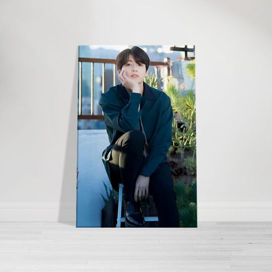 Discover BTS Jungkook Boyfriend Material Canvas