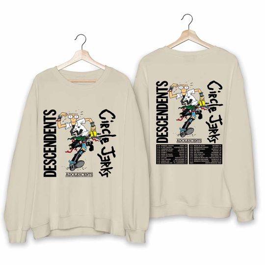 Discover Descendents 2024 Tour Sweatshirt