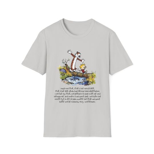 Discover Calvin and Hobbes / Litany Against Fear T Shirt