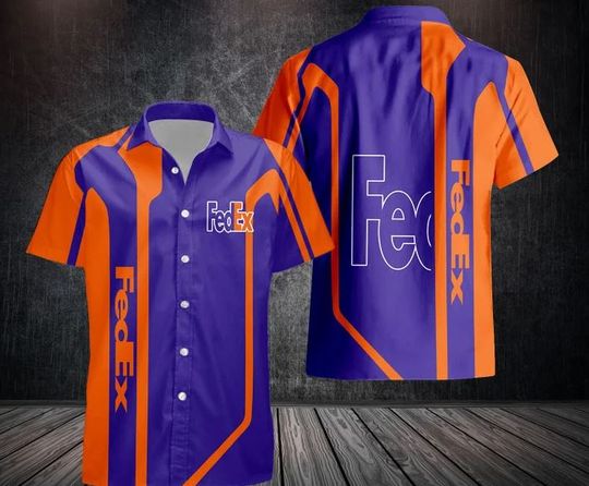 Discover FedEx Hawaiian Shirt, FedEx Ground Aloha Shirt
