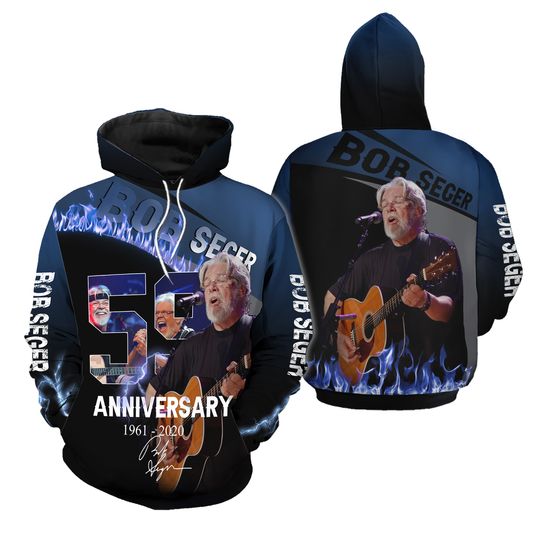 Discover Bob Seger 3D Hoodie