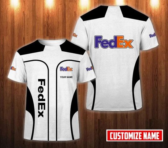 Discover Personalized FedEx Shirt, FedEx Ground 3D Printed Shirt