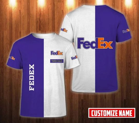 Discover Personalized FedEx Shirt, FedEx Ground 3D Printed Shirt