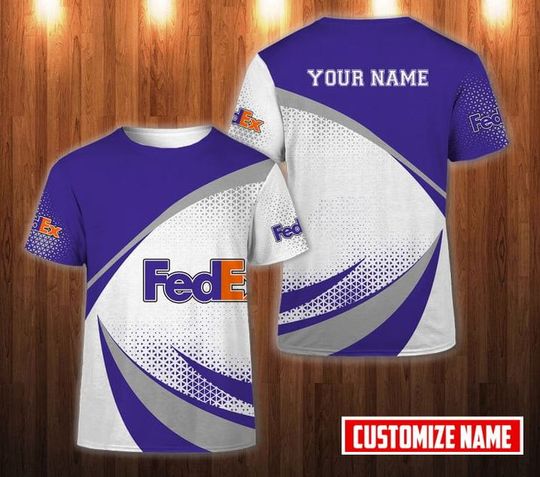 Discover Personalized FedEx Shirt, FedEx Ground 3D Printed Shirt