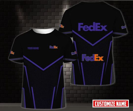 Discover Personalized FedEx Shirt, FedEx Ground 3D Printed Shirt