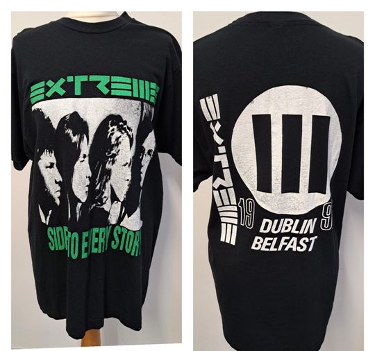 Discover Vintage Band Extreme 1992 Tour Shirt