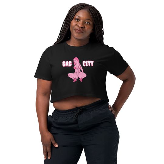 Discover Nicki Minaj GAG CITY crop top