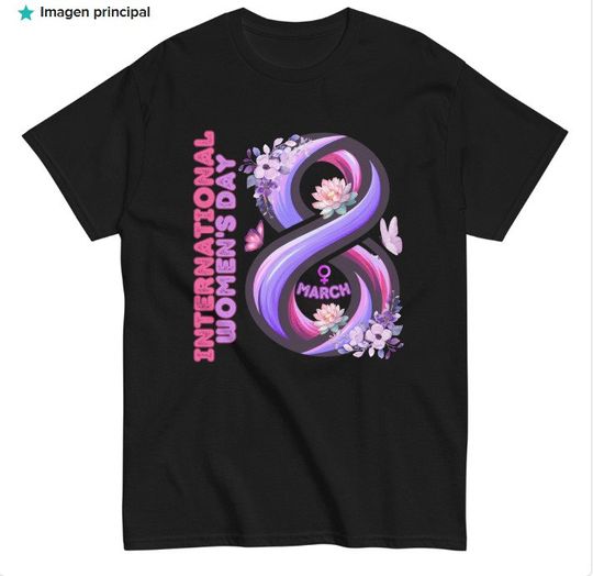 Discover T-Shirt International Women's Day 2024 8 March T-Shirt