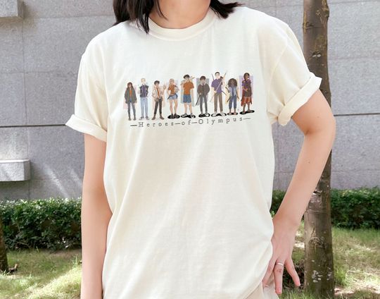 Discover Heroes of Olympus Shirt, Camp Half Blood Shirt, Book Lover Gift