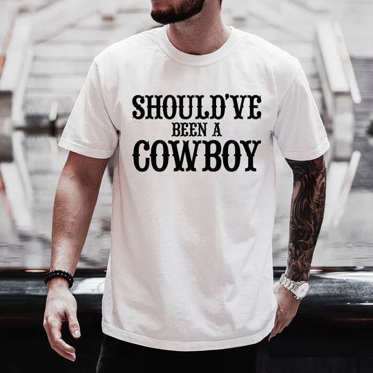 Discover Should've Been A Cowboy T-shirt, In Memory Of Toby Keith Shirt