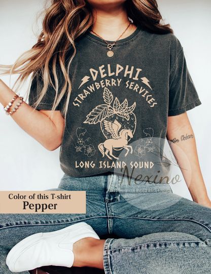 Discover Delphi Strawberry Shirt, Camp Half Blood Shirt