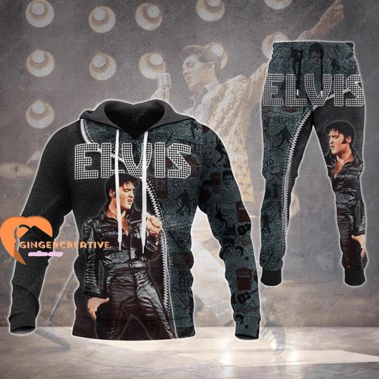 Discover Elvis Presley Hoodie and Legging Set