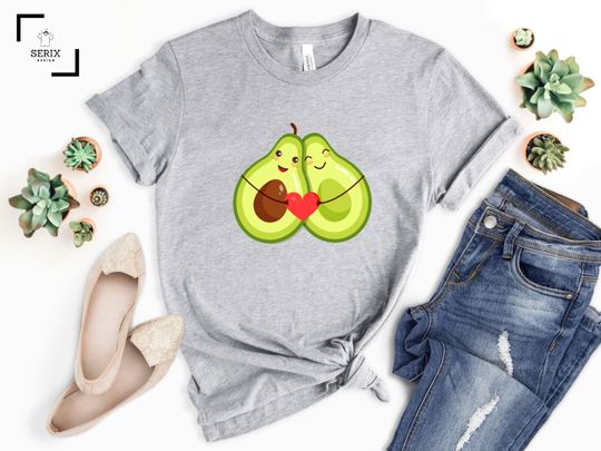 Discover Cute Avocado Couple T-Shirt