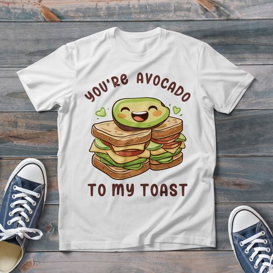 Discover Cute Avocado To A Toast Kawaii T-Shirt