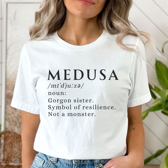 Discover Medusa Shirt, Greek Mythology Shirt, History Gifts