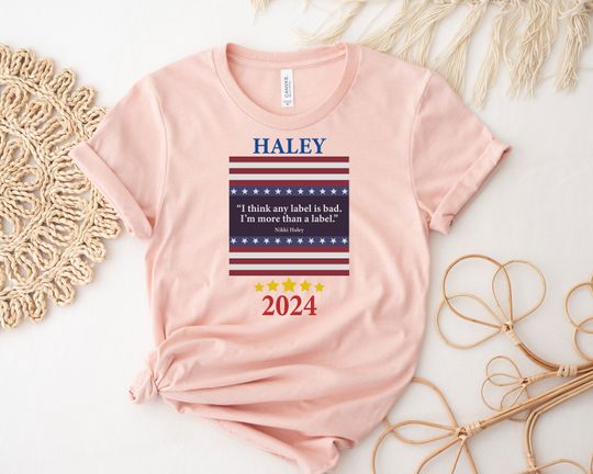 Discover Nikki Haley 2024 T-Shirt, Nikki Haley President 2024 Shirt