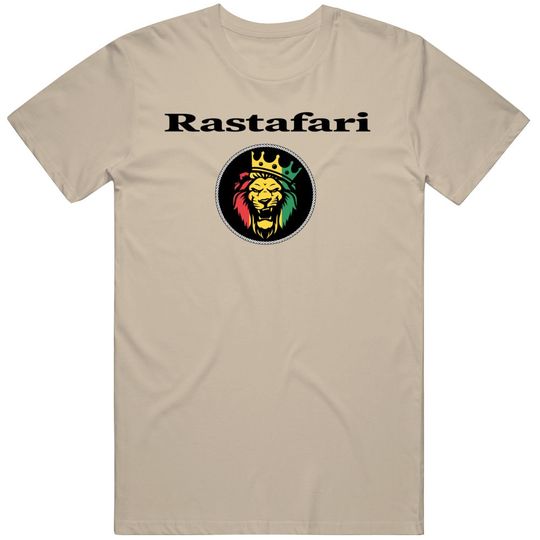 Discover Rastafari Lion  Reggae T Shirt