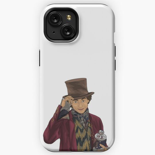 Discover Willy Wonka 2023 Timothée Chalamet iPhone Case