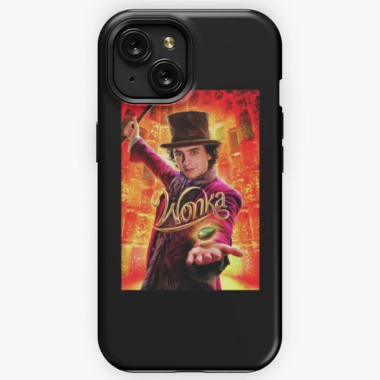 Discover Willy Wonka 2023 Timothée Chalamet iPhone Case